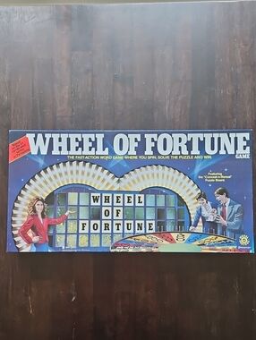 VTG Wheel of Fortune Board Game